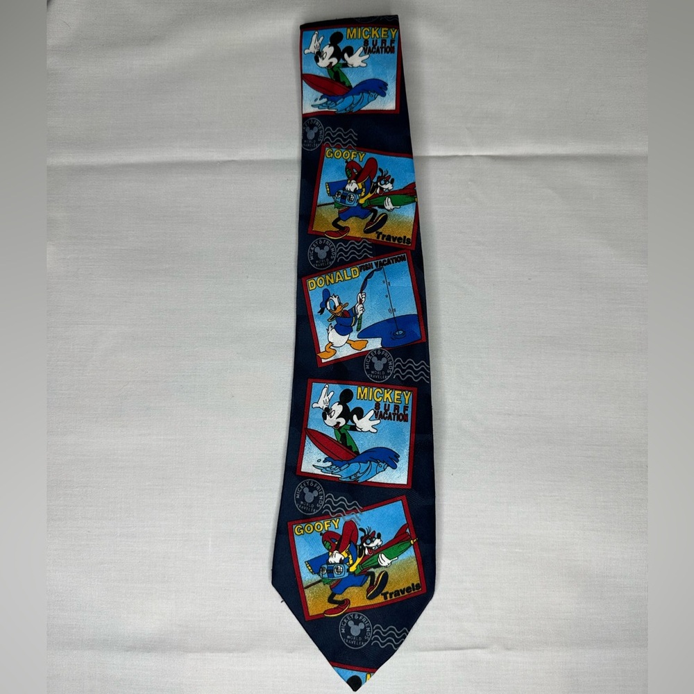 Disney Character Necktie EUC